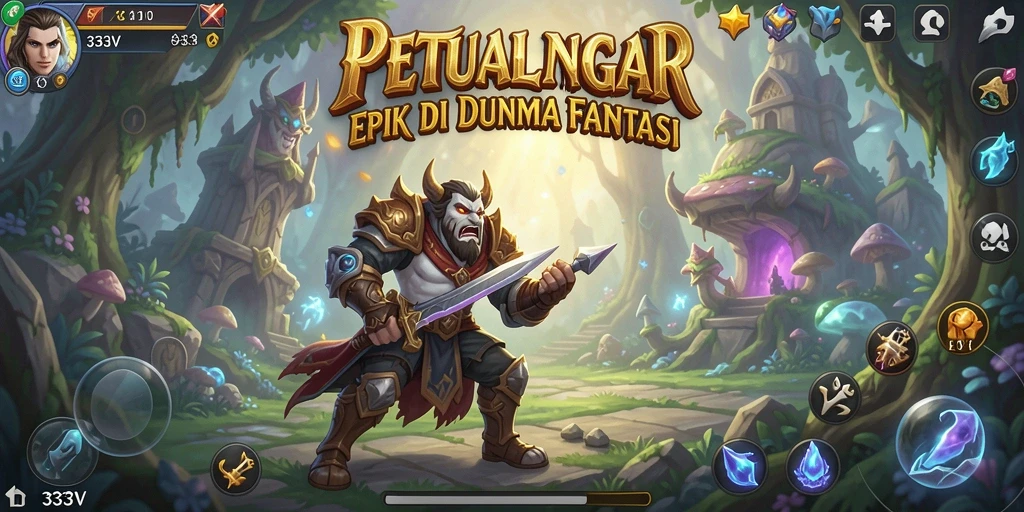 Gameplay seru dalam 333V dengan petualangan tak terduga.