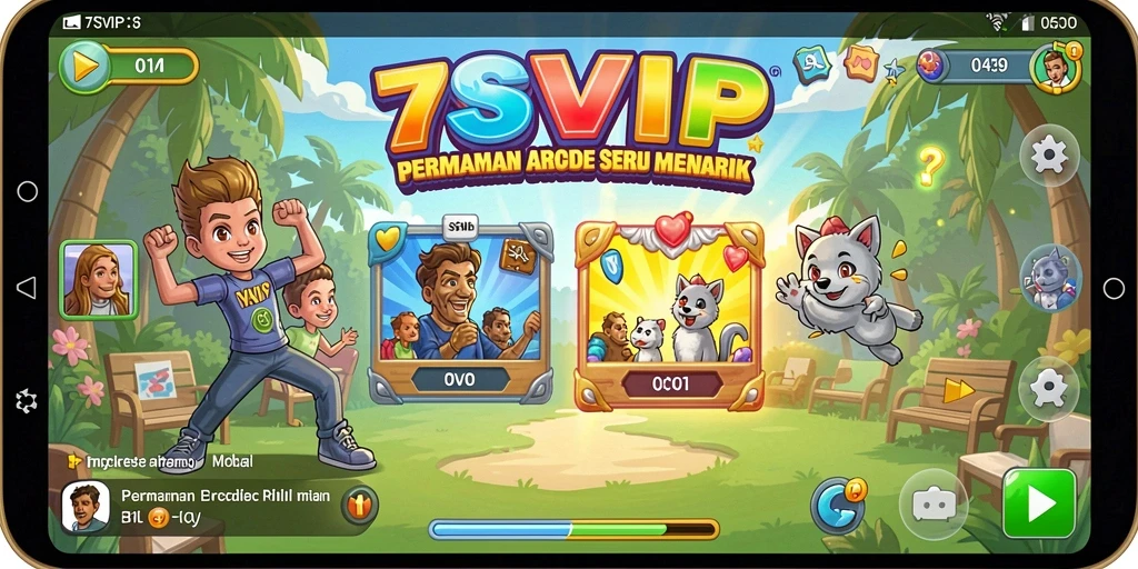 Screenshot gameplay 7SVIP menampilkan aksi menarik dalam game Arcade.