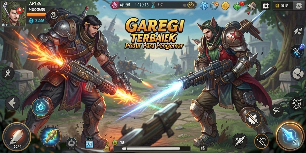 Screenshot gameplay API88 menampilkan pertempuran strategi yang mendebarkan.