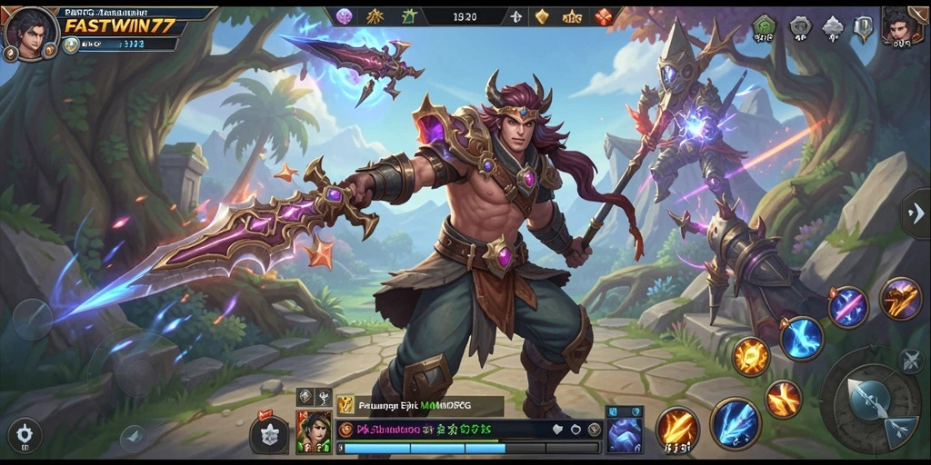 Tampilan menarik dari gameplay FASTWIN77 yang memukau.