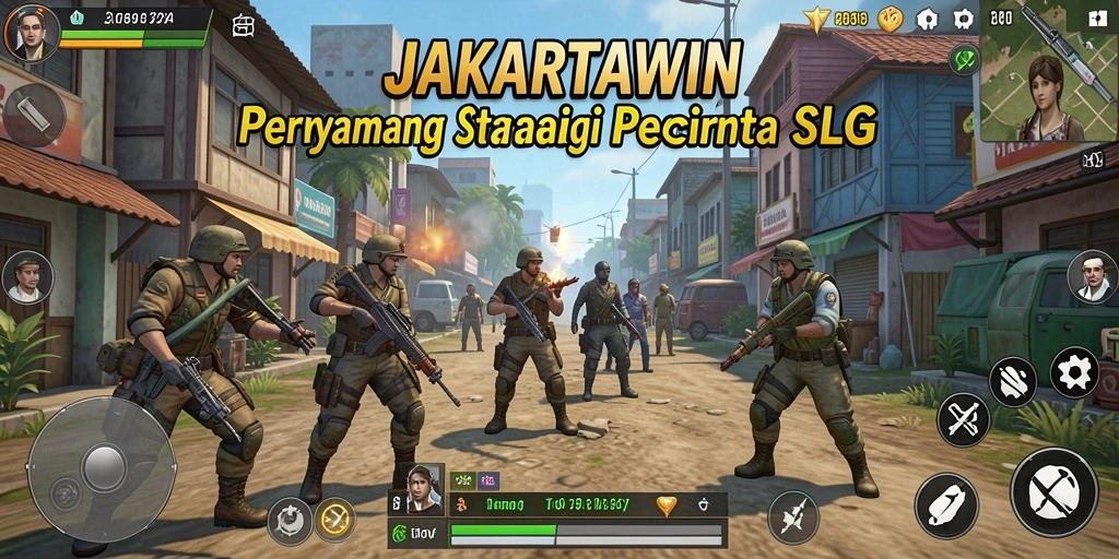 Tampilan gameplay JAKARTAWIN yang menarik dan penuh strategi.