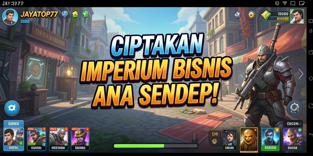 Gameplay seru JAYATOP77 dengan manajemen bisnis yang mendalam.