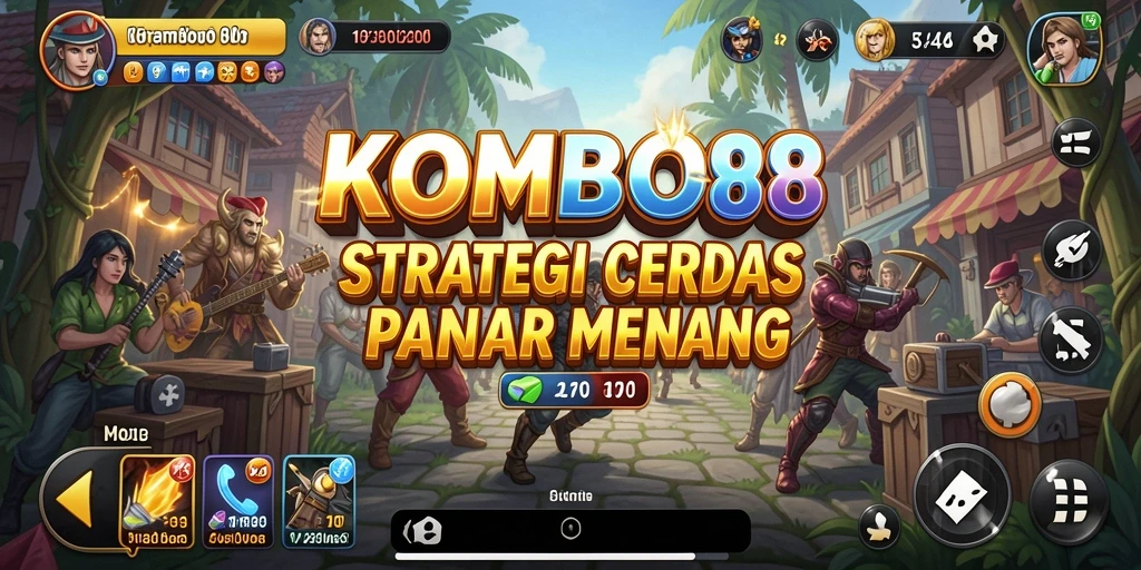 Gameplay strategi yang menantang dan interaktif di KOMBO88.