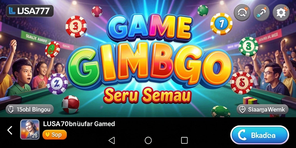 Gameplay LUSA777 yang seru dan menantang di dalam permainan Bingo.