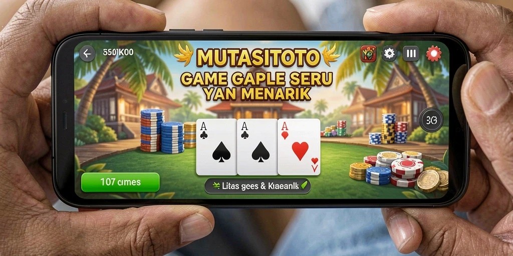Tampilan gameplay seru dalam MUTASITOTO yang menarik.