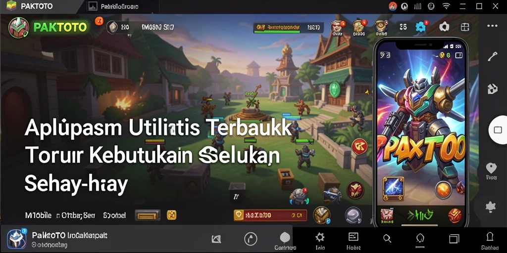 Tampilan utama PAKTOTO yang memudahkan navigasi pengguna dalam mengatur tugas sehari-hari.