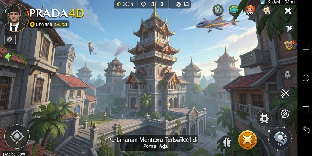 Tampilan menarik dari gameplay PRADA4D yang menegangkan.