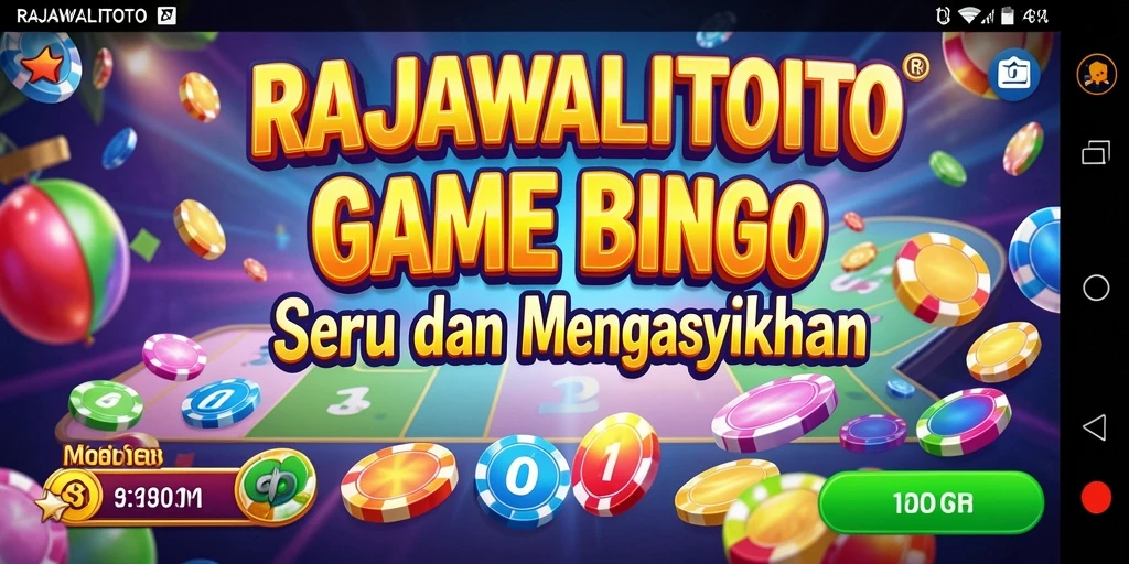 Tampilan gameplay seru di RAJAWALITOTO saat bermain Bingo.