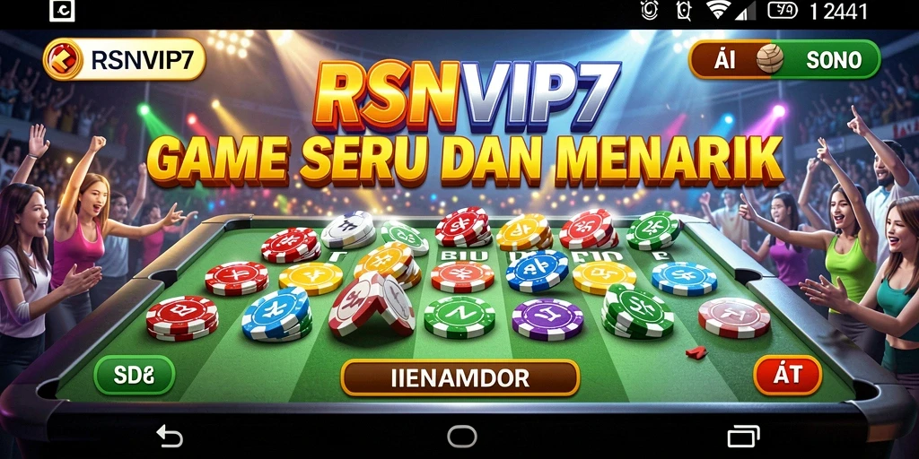 Screenshot gameplay RSNVIP7 menampilkan keseruan bermain Bingo.