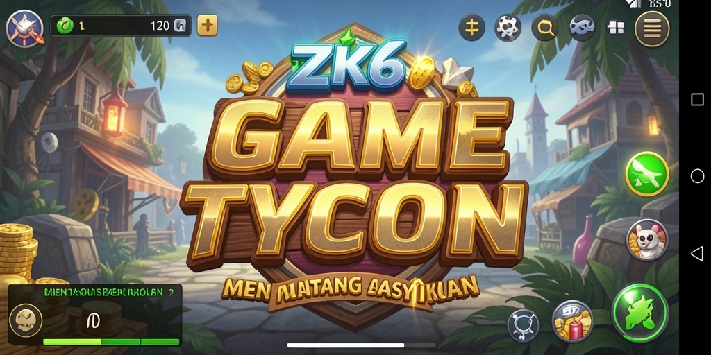 Tampilan menarik dari gameplay ZK6 yang seru.